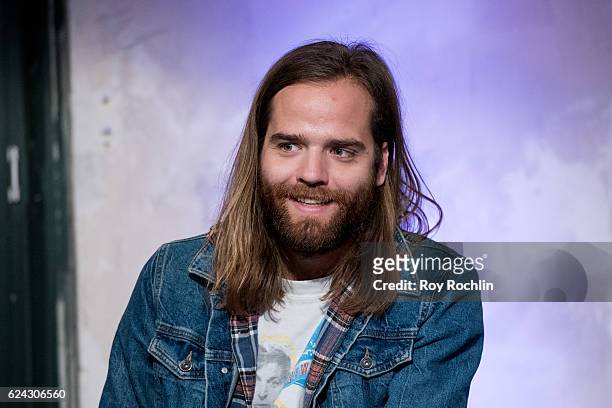 Jack Lawless of DNCE speaks at The Build Series at AOL HQ on November 18, 2016 in New York City.