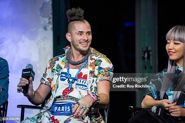 Cole Whittle of DNCE speaks at The Build Series at AOL HQ on November 18, 2016 in New York City.