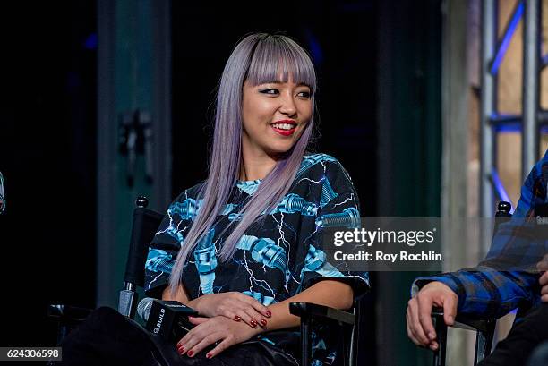 JinJoo of DNCE speak at The Build Series at AOL HQ on November 18, 2016 in New York City.