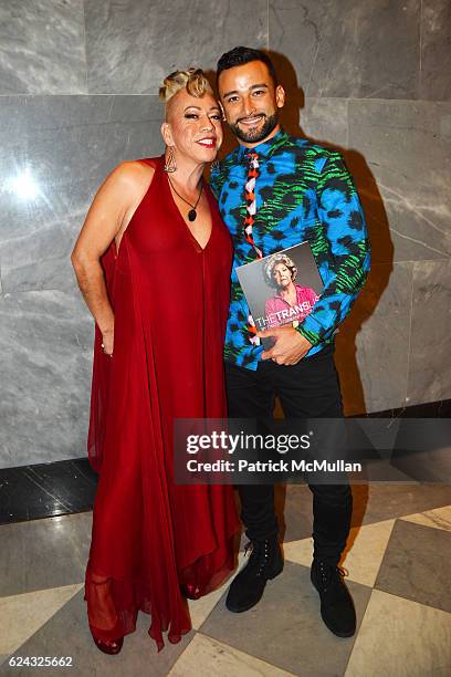 Bamby Salcedo and Mark Kanemura attend the HBO Documentary Films New York Premiere of "The Trans List" at The Paley Center for Media on November 17,...