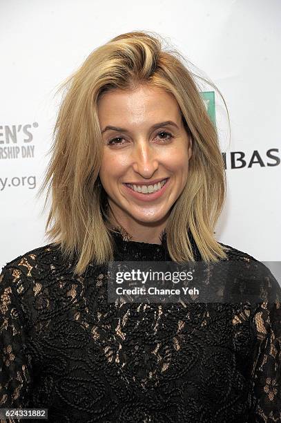 Katia Beauchamp attends Women's Entrepreneurship Day 2016 at United Nations on November 18, 2016 in New York City.