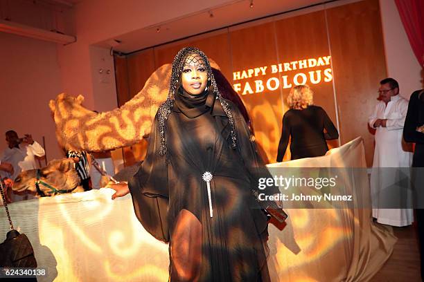 Remy Ma attends Fabolous' A Night In FABU DHABI Birthday Celebration on November 18, 2016 in New York City.