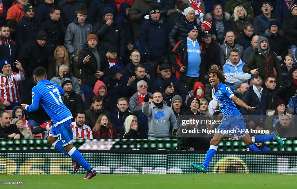 Stoke City v AFC Bournemouth - Premier League - The Bet365 Stadium