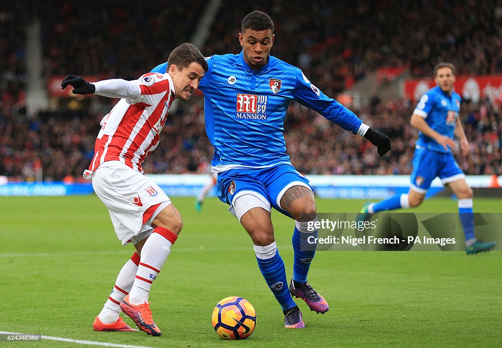 Stoke City v AFC Bournemouth - Premier League - The Bet365 Stadium