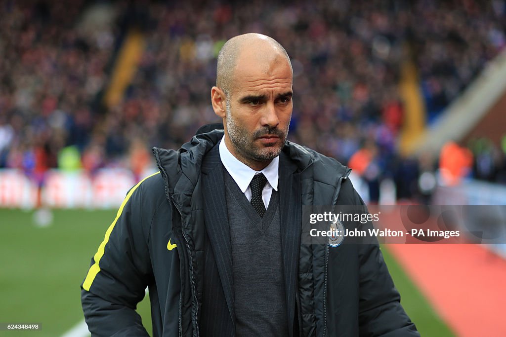 Crystal Palace v Manchester City - Premier League - Selhurst Park