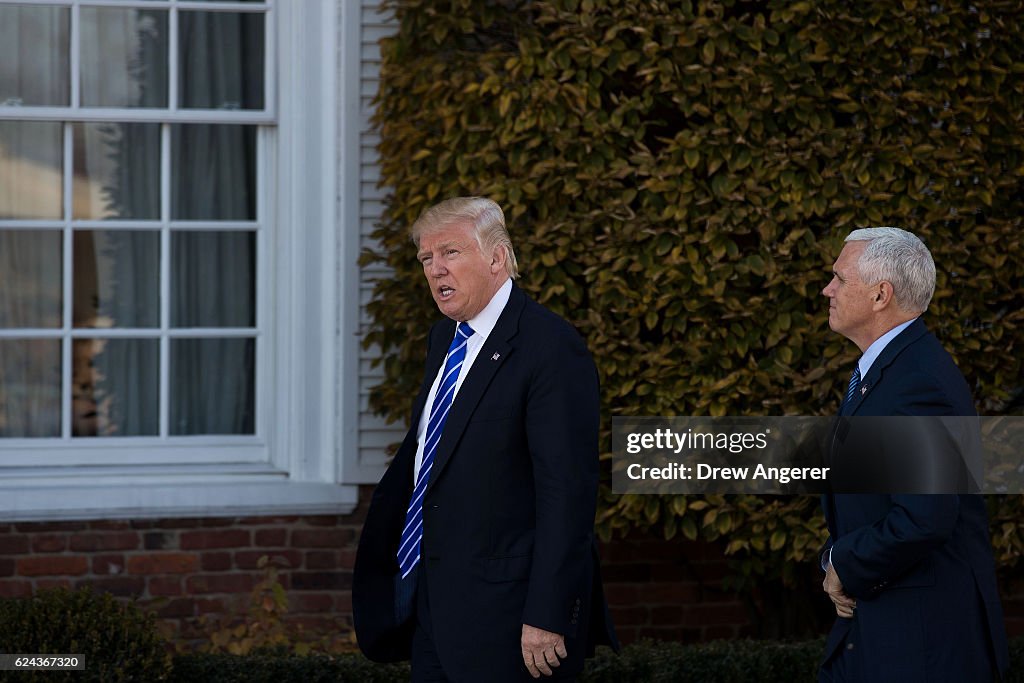 Donald Trump Holds Weekend Meetings In Bedminster, NJ