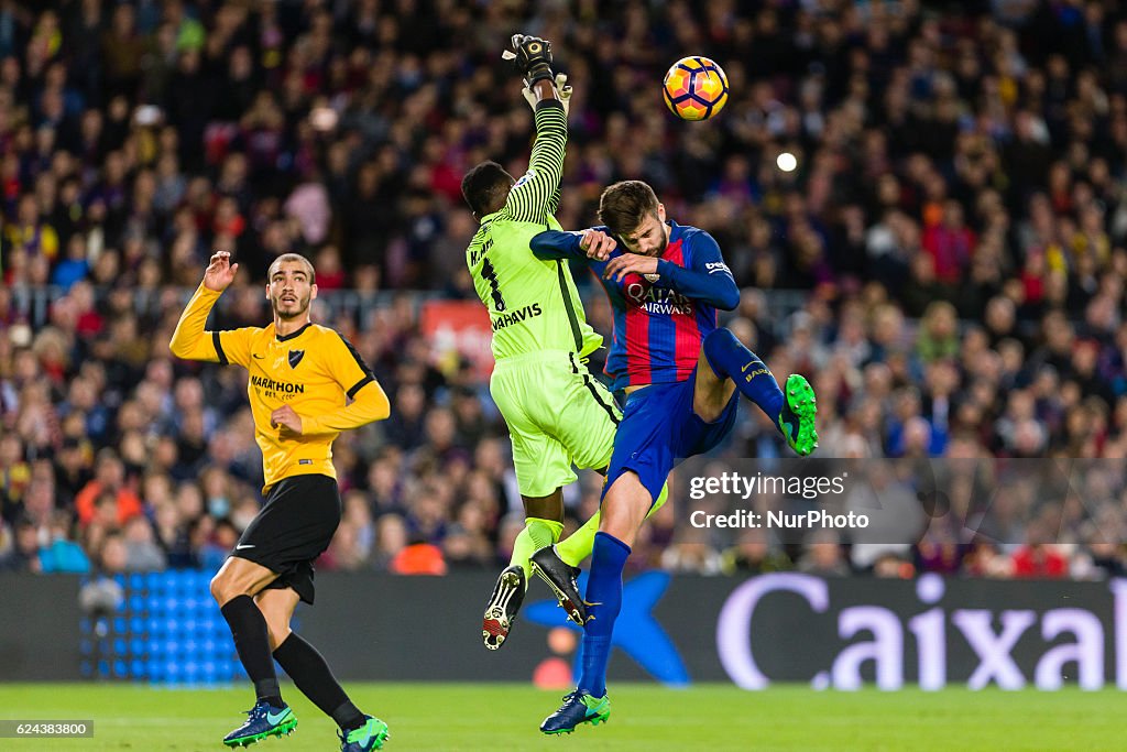 FC Barcelona v Malaga CF - La Liga