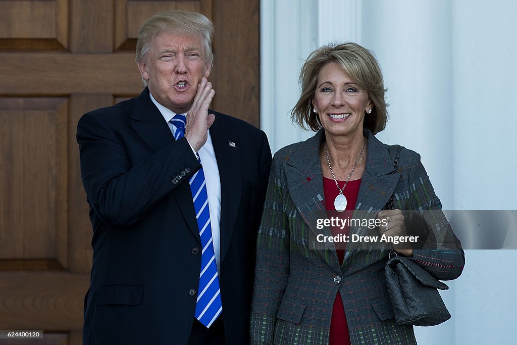 Donald Trump Holds Weekend Meetings In Bedminster, NJ