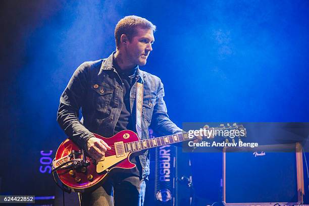 Brian Fallon of Brian Fallon & The Crowes performs at O2 Academy Leeds on November 19, 2016 in Leeds, England.