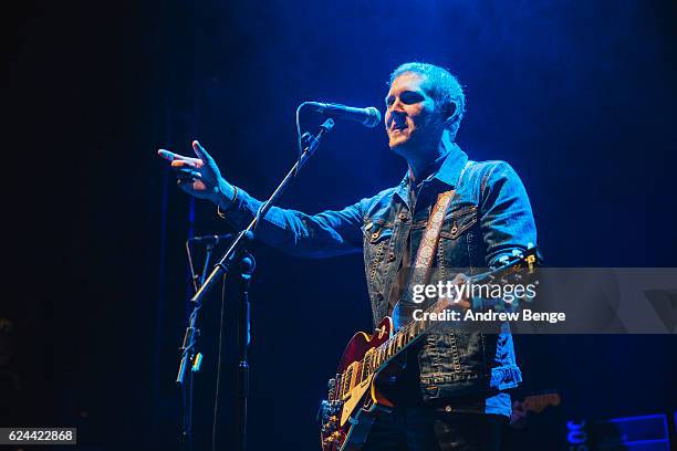 Brian Fallon of Brian Fallon & The Crowes performs at O2 Academy Leeds on November 19, 2016 in Leeds, England.