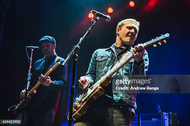 Brian Fallon of Brian Fallon & The Crowes performs at O2 Academy Leeds on November 19, 2016 in Leeds, England.