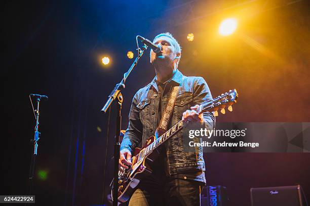 Brian Fallon of Brian Fallon & The Crowes performs at O2 Academy Leeds on November 19, 2016 in Leeds, England.