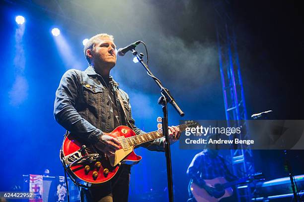 Brian Fallon of Brian Fallon & The Crowes performs at O2 Academy Leeds on November 19, 2016 in Leeds, England.