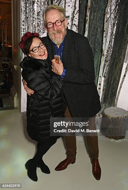 Michael Howells attends Claridge's Christmas Tree 2016 Party, with tree designed by Sir Jony Ive and Marc Newson, at Claridge's Hotel on November 19,...