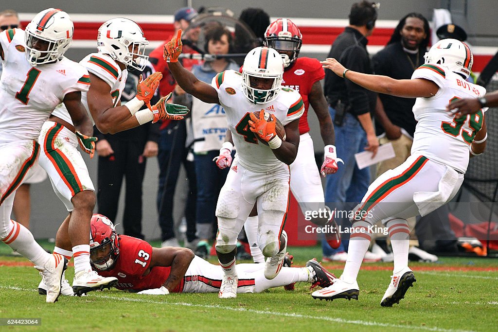 Miami v North Carolina State