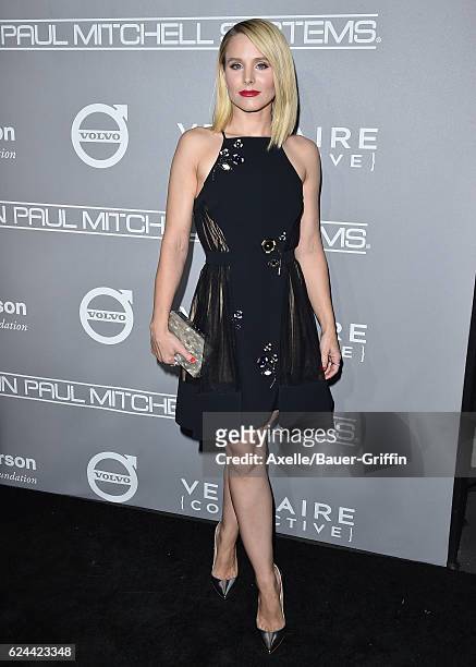 Actress Kristen Bell arrives at the 5th Annual Baby2Baby Gala at 3LABS on November 12, 2016 in Culver City, California.