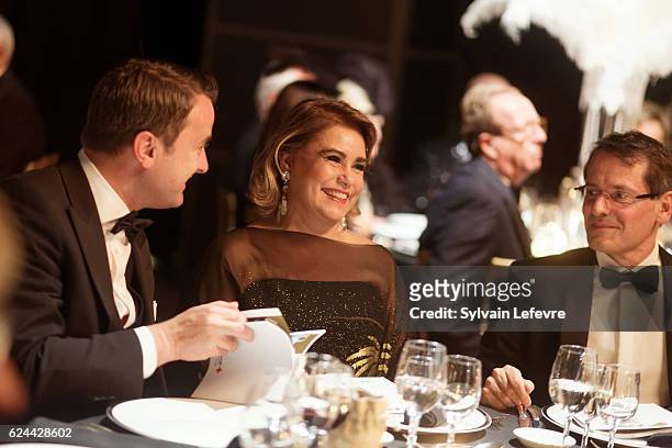 Luxembourg Prime Minister Xavier Bettel and Grand Duchess Maria Teresa of Luxembourg attend 20th Luxembourg Red Cross Ball Gala on November 19, 2016...