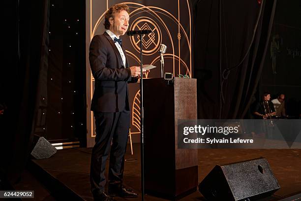 Stephane Bern attends 20th Luxembourg Red Cross Ball Gala on November 19, 2016 in Luxembourg, Luxembourg.