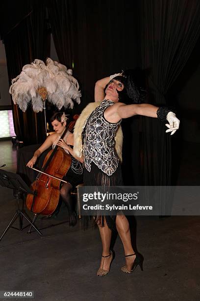 Animations before the 20th Luxembourg Red Cross Ball Gala on November 19, 2016 in Luxembourg, Luxembourg.