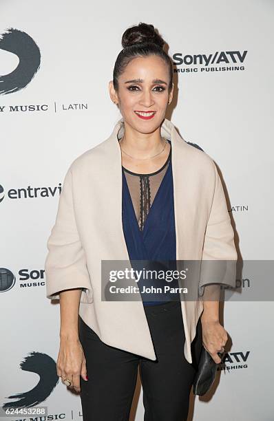 Julieta Venega attends Sony Music Latin Celebrates Its Artists at Their Official Latin Grammy After Party on November 17, 2016 in Las Vegas, Nevada.