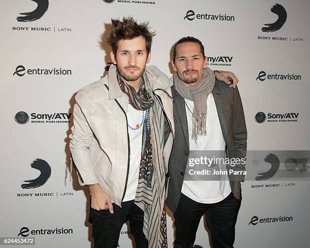 Mau Y Ricky. Attend Sony Music Latin Celebrates Its Artists at Their Official Latin Grammy After Party on November 17, 2016 in Las Vegas, Nevada.