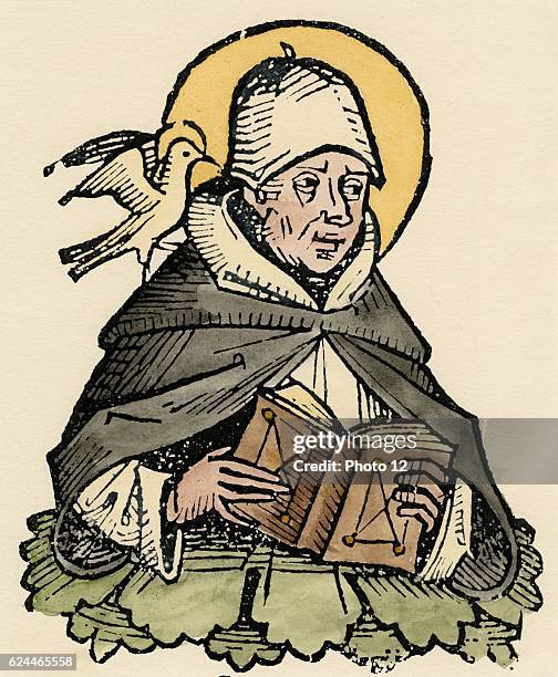 St Thomas Aquinas Italian philosopher and theologian. Joined Dominican order , studied under Albertus Magnus. Wrote commentaries on Aristotle....