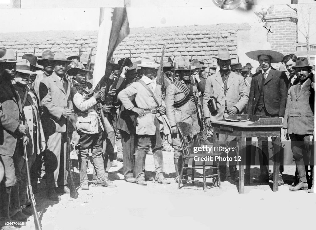 Mexican Ruler The leaders of the Mexican Revolution, Francisco Ignacio Madero ...