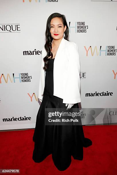 Honoree Amanda Nguyen attends Marie Claire Young Women's Honors presented by Clinique at Marina del Rey Marriott on November 19, 2016 in Marina del...