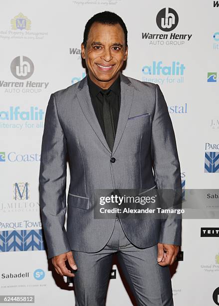 Jon Secada is seen at the 2016 Alfalit International Gala on November 20, 2016 in Miami, Florida.