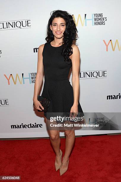 Actress Tania Raymonde attends the 1st annual Marie Claire Young Women's Honors at Marina del Rey Marriott on November 19, 2016 in Marina del Rey,...