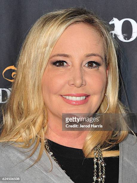 Shannon Beador arrives at the Premiere Event of 'Odysseo By Cavalia' on November 19, 2016 in Irvine, California.