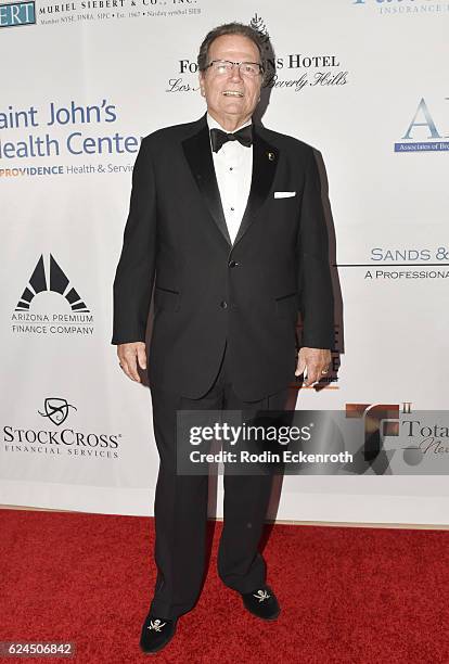 John Wayne Cancer Institute Chairman of the Board Patrick Wayne attends Talk Of The Town Gala 2016 at The Beverly Hilton Hotel on November 19, 2016...