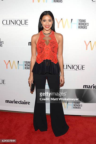 Personality Julissa Bermudez attends the 1st annual Marie Claire Young Women's Honors at Marina del Rey Marriott on November 19, 2016 in Marina del...