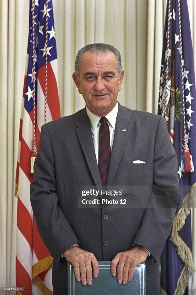 Lyndon Baines Johnson.