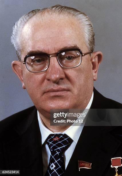 Yuri Vladimirovich Andropov Soviet politician and the General Secretary of the Communist Party of the Soviet Union from 12 November 1982 until his...