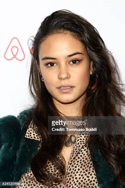 Courtney Eaton attends the 3rd Annual Airbnb Open Spotlight at Various Locations on November 19, 2016 in Los Angeles, California.