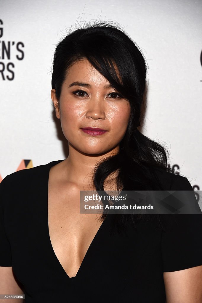 Actress Jadyn Wong arrives at the 1st Annual Marie Claire Young... News(03)