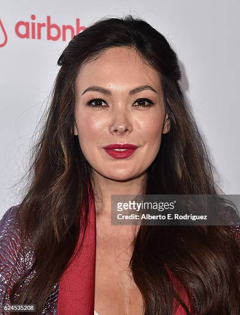 Actress Lindsay Price attends the 3rd Annual Airbnb Open Spotlight at Various Locations on November 19, 2016 in Los Angeles, California.
