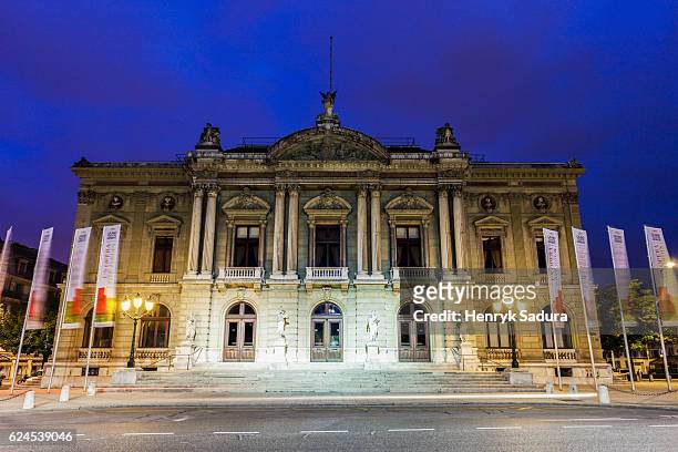 grand theatre de geneve - grand theatre de geneve stock pictures, royalty-free photos & images