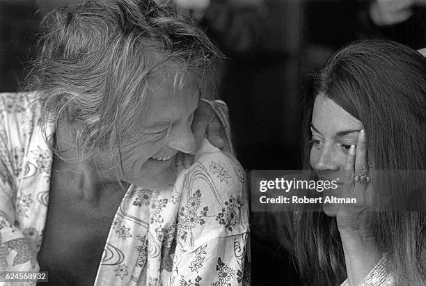 American psychologist Timothy Leary and his wife Rosemary Leary at home on June 17, 1969 in Berkeley, California.