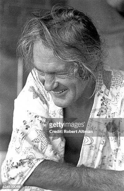 American psychologist Timothy Leary in his komodo at home on June 17, 1969 in Berkeley, California.