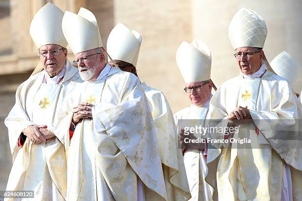 Archbishop Emeritus of Sydney Cardinal George Pell , Archbishop of Boston Cardinal Sean Patrick O'Malley and Former archbishop of Los Angeles...