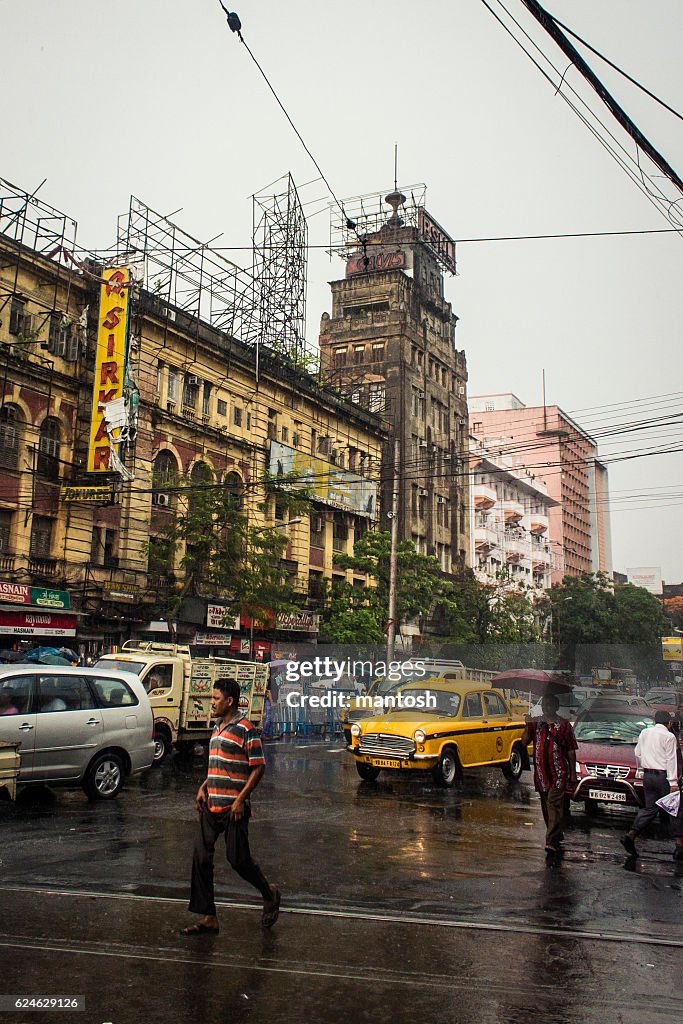 Il pleut à Calcutta !