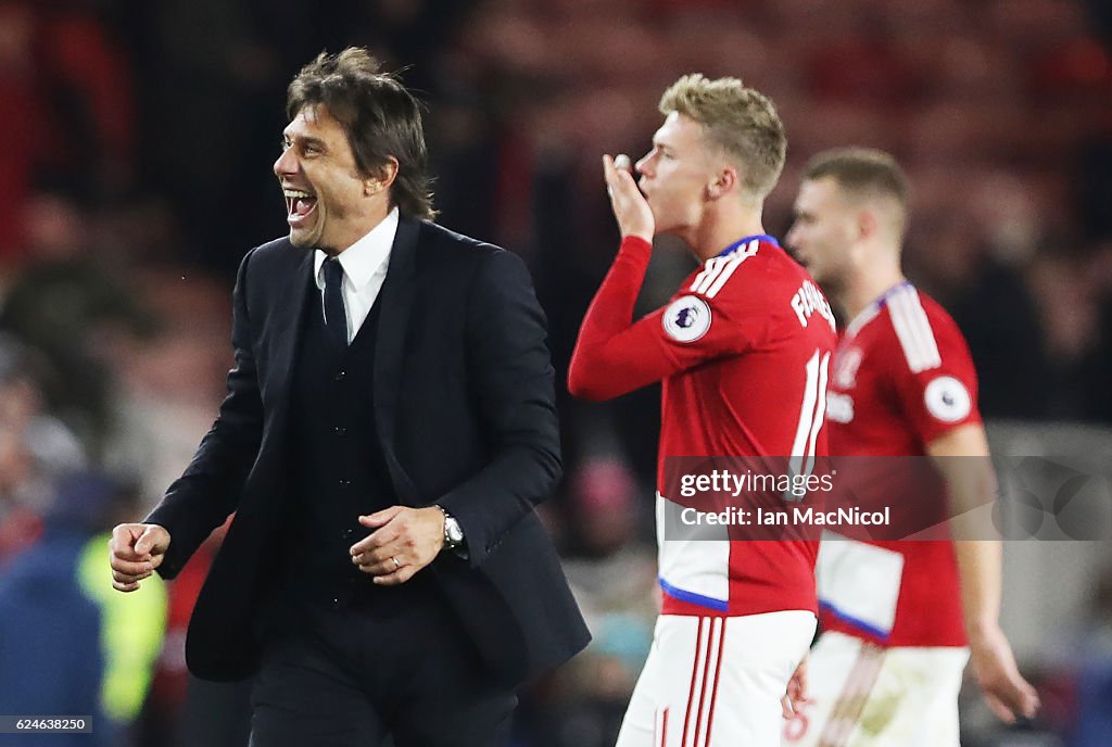 Middlesbrough v Chelsea - Premier League