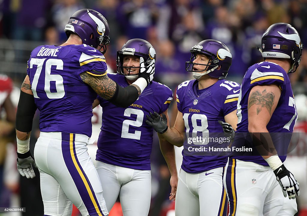 Arizona Cardinals v Minnesota Vikings