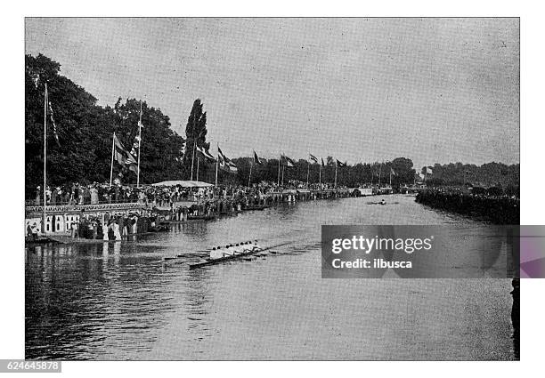 816 Vintage British Rowing Race Stock Photos, High-Res Pictures, and ...