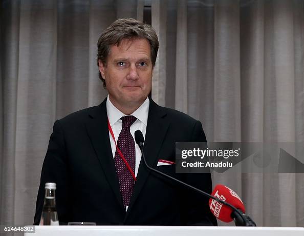 Michael R. Turner Michael R. Turner, President of NATO Parliamentary Assembly, makes a ...