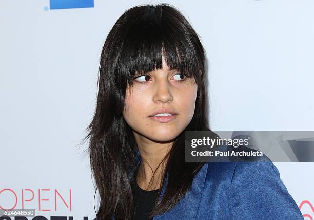 Internet Personality Gabriella Bechtel attends the 3rd annual Airbnb Open Spotlight on November 19, 2016 in Los Angeles, California.