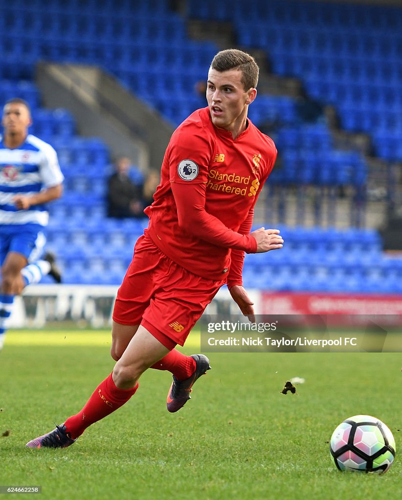 Liverpool v Reading: Premier League 2