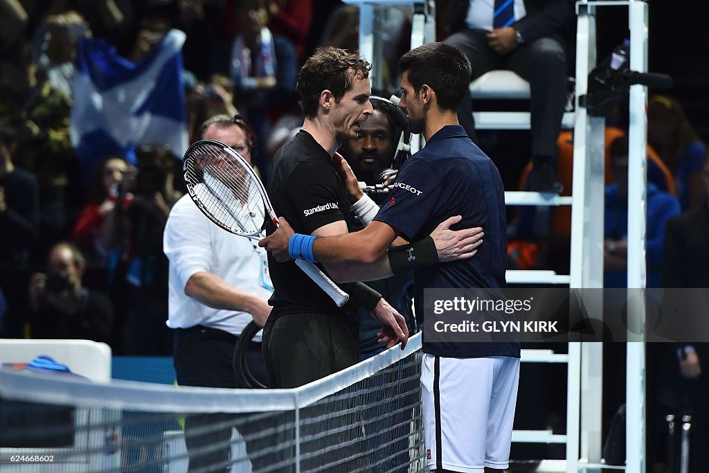 TENNIS-GBR-ATP-FINALS-TROPHY